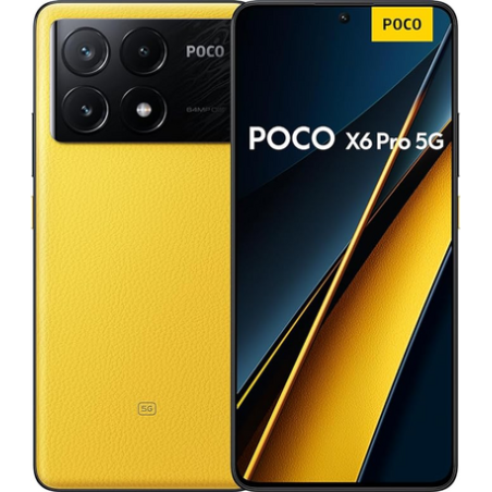 POCO X6 Pro_TD 5G [8+256GB] Yellow - Powerful 5G Smartphone | POCO